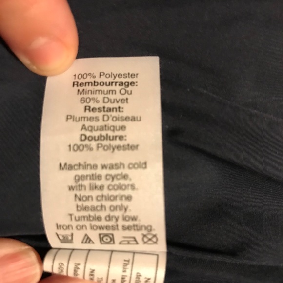 J. Crew Down Puffer Vest Navy Blue Size Small - Picture 7 of 7